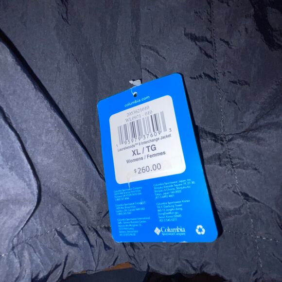 Columbia W Laurelwoods II Interchange Hooded Jacket black XL - Picture 11 of 12